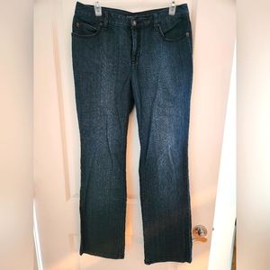 Women's Liz Claiborne slim bootcut jeans. Size 8. Never worn
